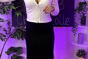 nylon club minimi diamante teases big ass in pantyhose heels at night spot