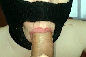 Sexy Milf Delivers Steamy Blowjob With Massive Cumshot Finish