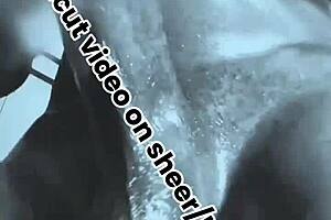 sneak peek horny black white masterbation saga closeup oiled