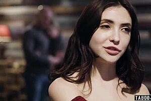 busty milf drags innocent teen into wild taboo ffm threesome sex