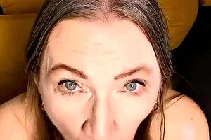 pov busty gilf in heels wants you play desire game umm