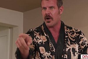 wife, why share sloppy threesome with hubby's big cock mistress?