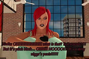 Racist Big Ass Married White Bride Seduces Monster Black Cock at Wedding