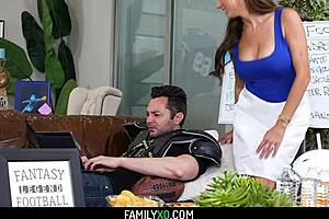 stepmom pristine edge: suck my cock then fuck me for fantasy football help?