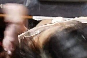 maya gives king grateful cuban blowjob with big tits bouncing wild