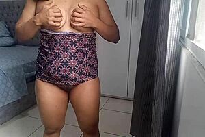 neighbor spies on busty housewife masturbating and squirting wildly