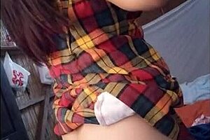 old busty slut fingers clit moaning like horny whore flashing pussy