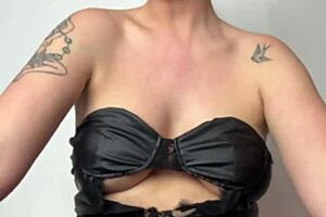 milf mistress pegs your ass hard then makes you eat it cei ughh