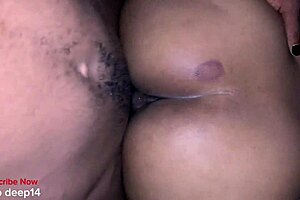 how's that bbc creaming your ebony pussy slut?