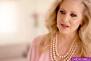 gorgeous young bride carolina sweets craves lesbian sex with grandma julia ann