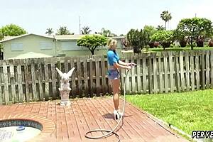 Cory Chase anal sex on public beach