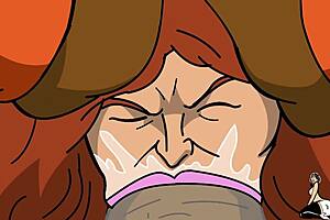 Married milf bends for thick cock deep in ass at shop