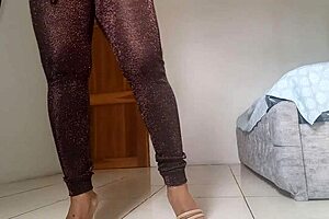 Making myself delicious before partying to fuck college guy