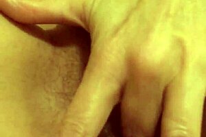 italian bitch milf fingers her dirty hairy pussy like a total slut