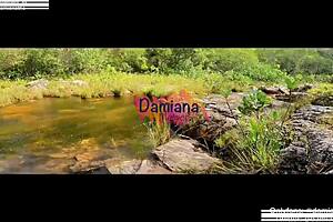 wild rush fucking naughty latina slut at waterfall