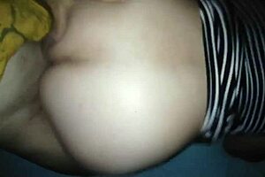 creampie side doggy dripping solo after latin milf wife homemade pounding