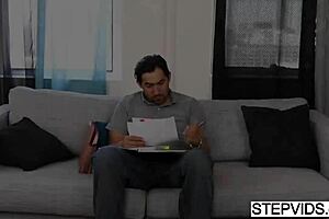 Lucy Doll teases stepdad into hardcore fuck