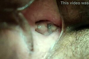 My indian wife's big hairy tight pussy throbs wet