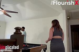 your buddy crashes but your girl craves his monster cock now 😈🍆