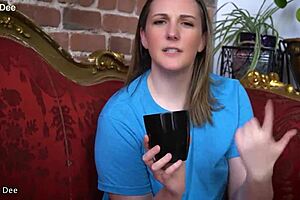 Morning Coffee CEI With Clara Dee Shaved Pussy JOI Femdom Instructions