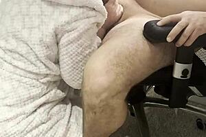 Step son, your big dick is so huge... let mommy suck it deep in the living room