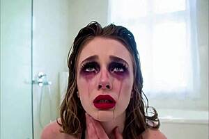 i love this bound anal teen milf with big tits deepthroating monster cock cum in mouth