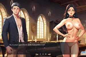 ep18 cassandra craves his huge dick in this wild lust gameplay ending scene