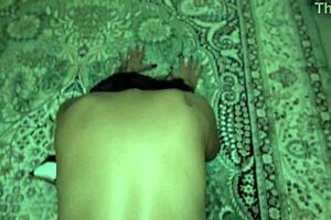 Arab Stepmom Cheats Hard with Young Stepson!