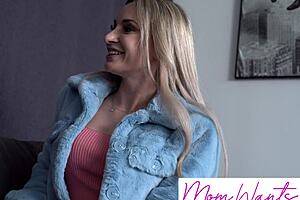 Stepmom Beverly Moans for Deeper Tongue in Dripping Cunt