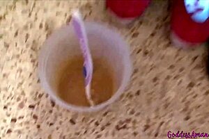 Goddess Preps Food and Toothbrush for Pathetic Piggy Slave!