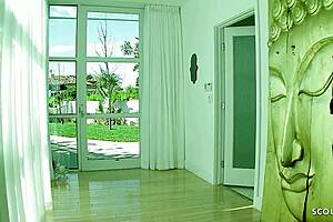 monster tits cougar kerry louise needs hard pierced pussy pounding at casting