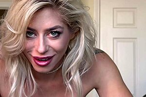 imagine bambi blitz's perfect tits wrapping that monster cock first time