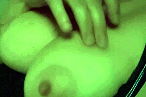 italian milf artemisia's huge tits bounce wildly in solo tease