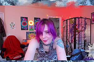 cute big ass milf nympho girlfriend masturbates horny pussy fingering lick toys vibrator camshow preview