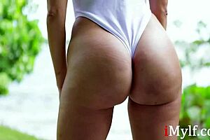 working out with havana bleu's naughty cuban housewife body turns me on so much