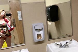 wanna watch my sexy brunette ass and pierced pussy peeing in toilet?