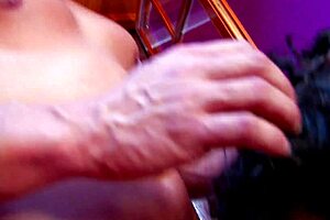 yeah i was FUCKING this brunette MOM bent over doggystyle her asshole gaped wide