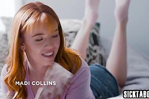 redhead teen madi collins joins milfs rachael cavalli charli phoenix pussy licking frenzy