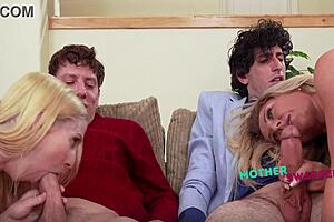 Upgrading to stepson's big cock after husbands cancel on us?