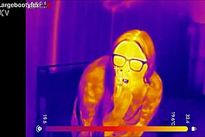 first time in chastity belt... thick bbw ass fingered then huge plugs stuffed deep 😩🍑🔥