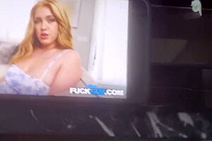 masturbating to backseat fucking while stepmom watches secretly?