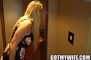 sadie's hotwife promotion throbs with peter fitzwell's hardcore pounding