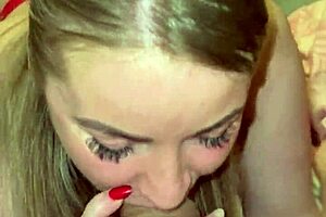 stepson sneaks into bedroom as i tease his monster cock with deepthroat lingerie play