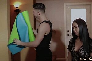 hey check out this alluring stepmommy deepthroating that hard cock so classy