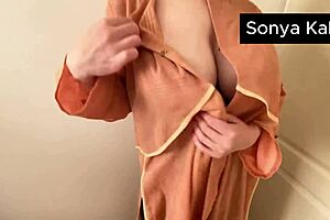 my arab stepmom takes it hard from behind