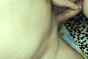 skinny wife spreads tight ass cheeks homemade anal lingerie stockings