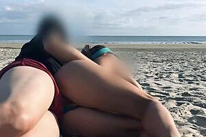 Painful public anal creampie stretches her wide