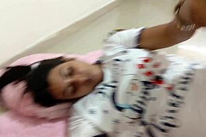 busty latina stepmom rips clothes off curvy stepdaughter for dripping lesbian fingering