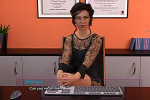 patient sneaks anal pound into milf doc's tight ass