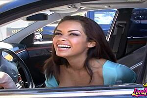 Daisy Marie's big tits Latina body rocks with cock thrusts and vibrating toys for peak ecstasy